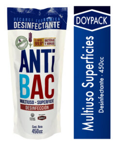 Desinfectante multiuso Antibac líquido doypack 450 ml