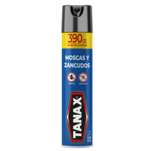 Insecticida Tanax aerosol moscas y zancudos 390 ml